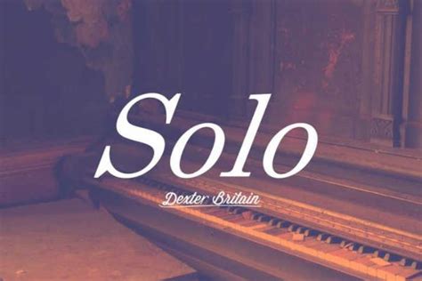 solo在英文中是什么意思？